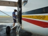 MAF pilot Ian Purdey flies to Elcho Island in Arnhem Land. The island has a population of about 2,300 and is made up of about 17 different clans.