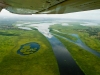 View of the Nile River  after take off from Nimule in Sudan where Far Reaching Ministries works.
